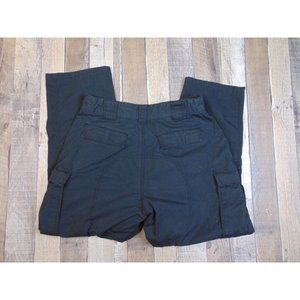 5.11 Tactical Mens M TDU Ripstop Pants Black Double Knee Uniform Outdoor Work